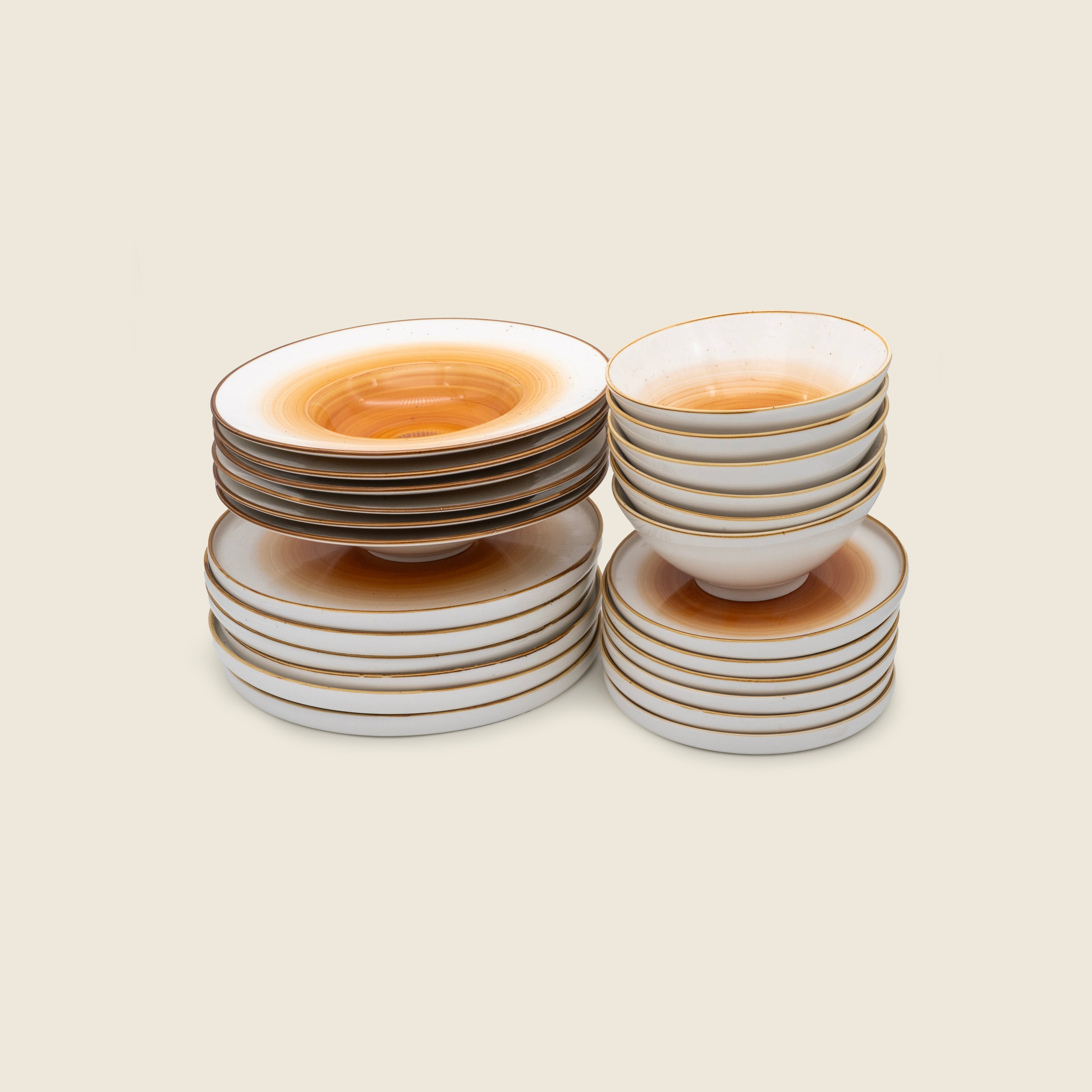 Sol - 24-teiliges Gourmet Set Modern - Orange