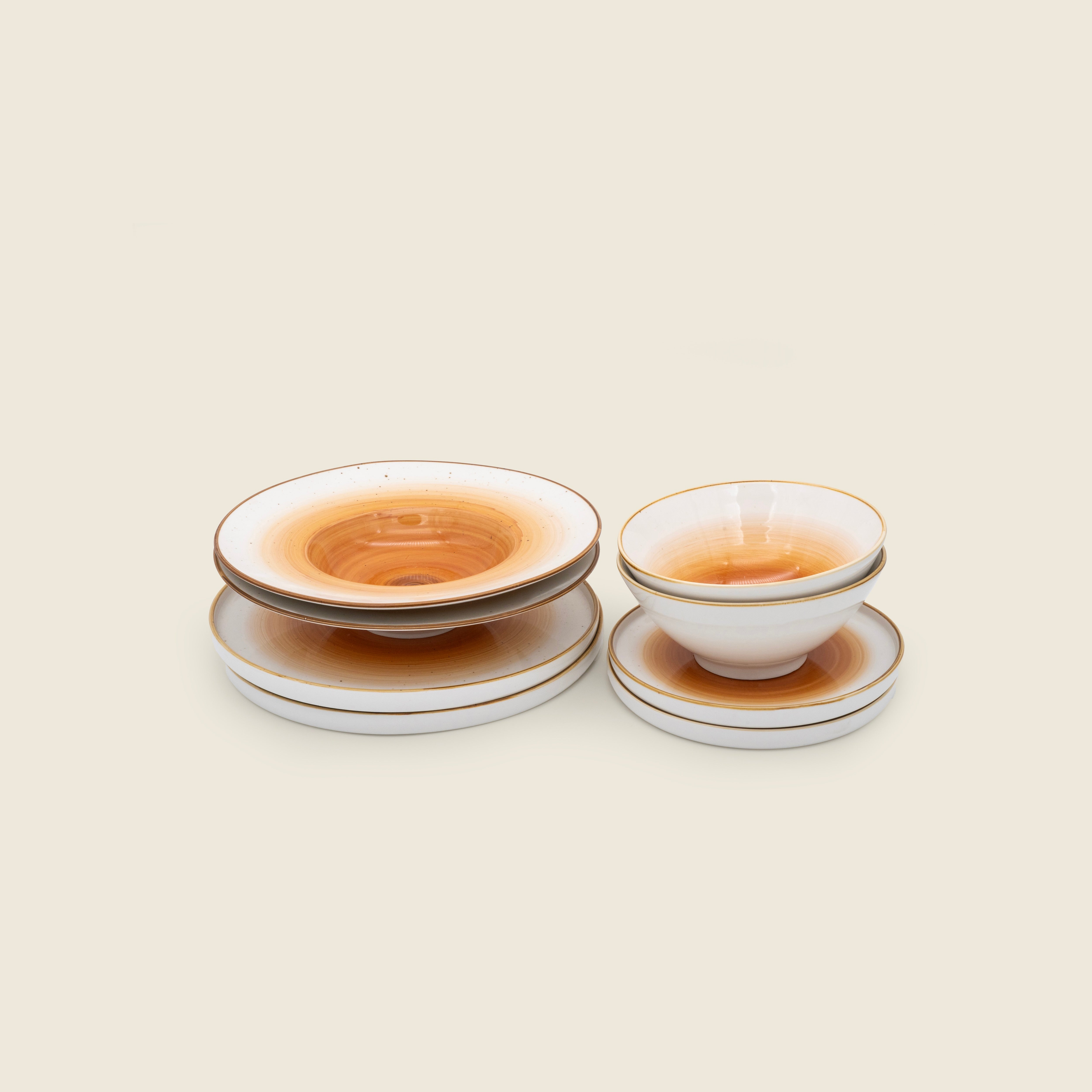 Sol - 8-teiliges Gourmet Set Modern - Orange