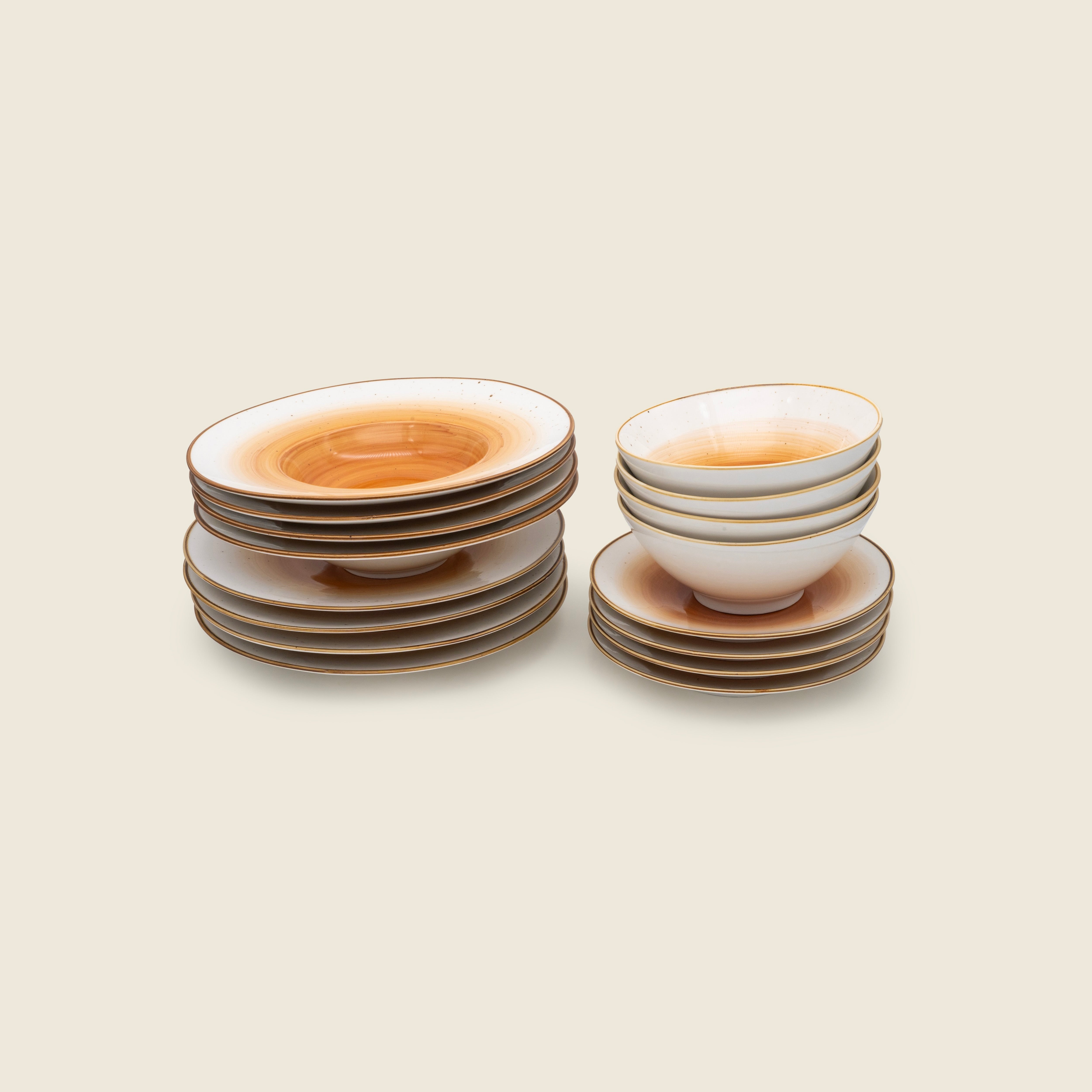 Sol - 16-teiliges Gourmet Set Classic - Orange