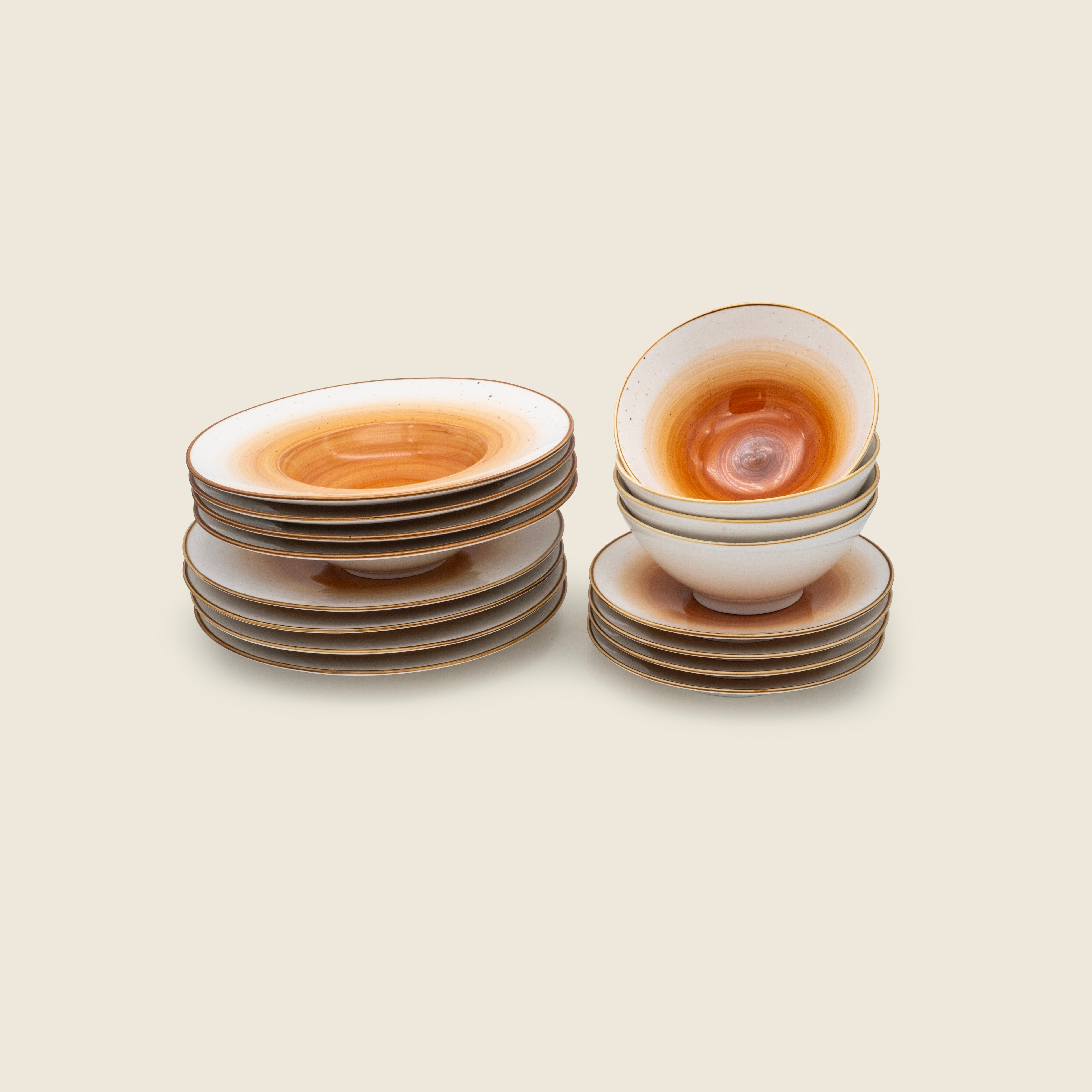 Sol - 16-teiliges Gourmet Set Classic - Orange