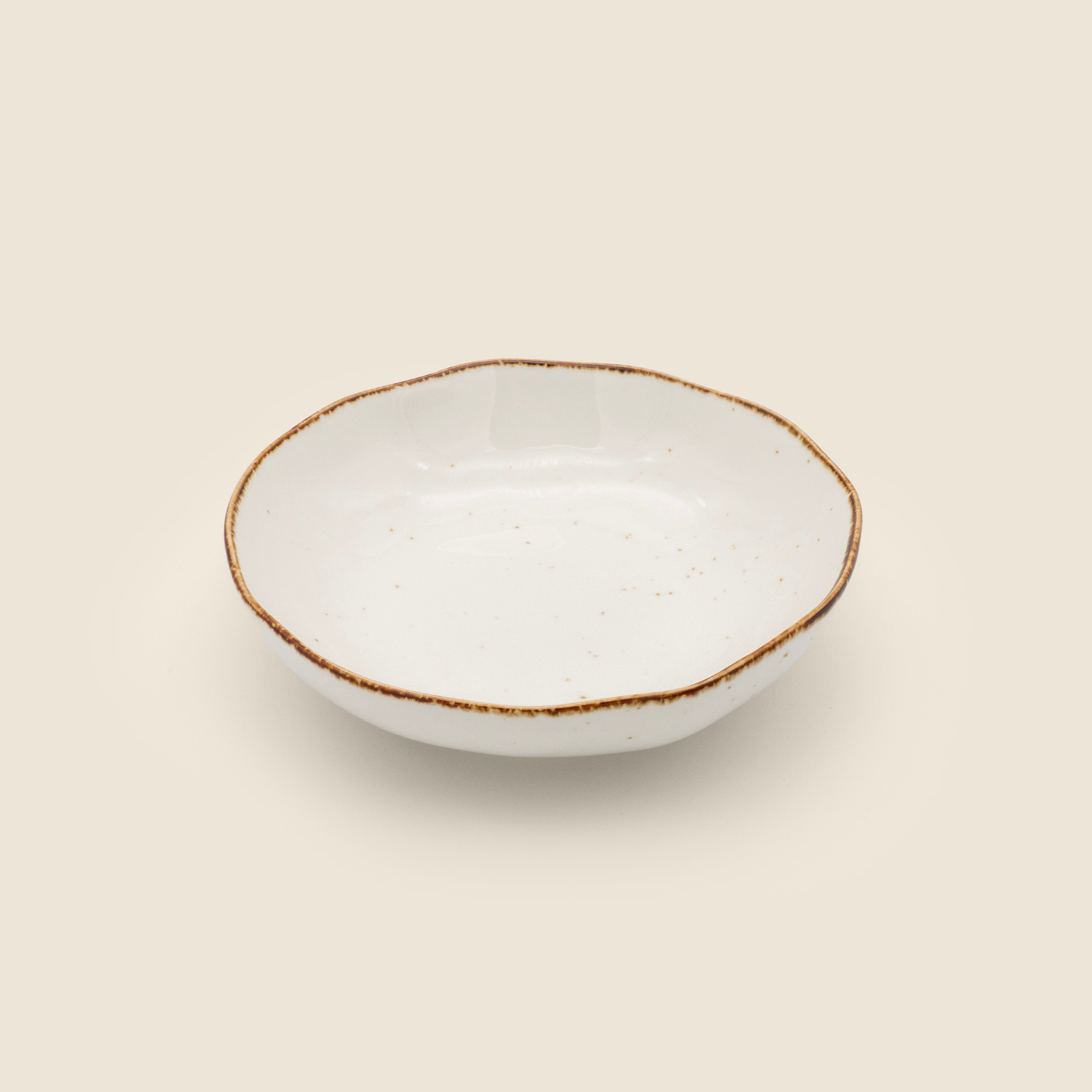 Tiefer Gourmet Teller (20 cm) - Creme