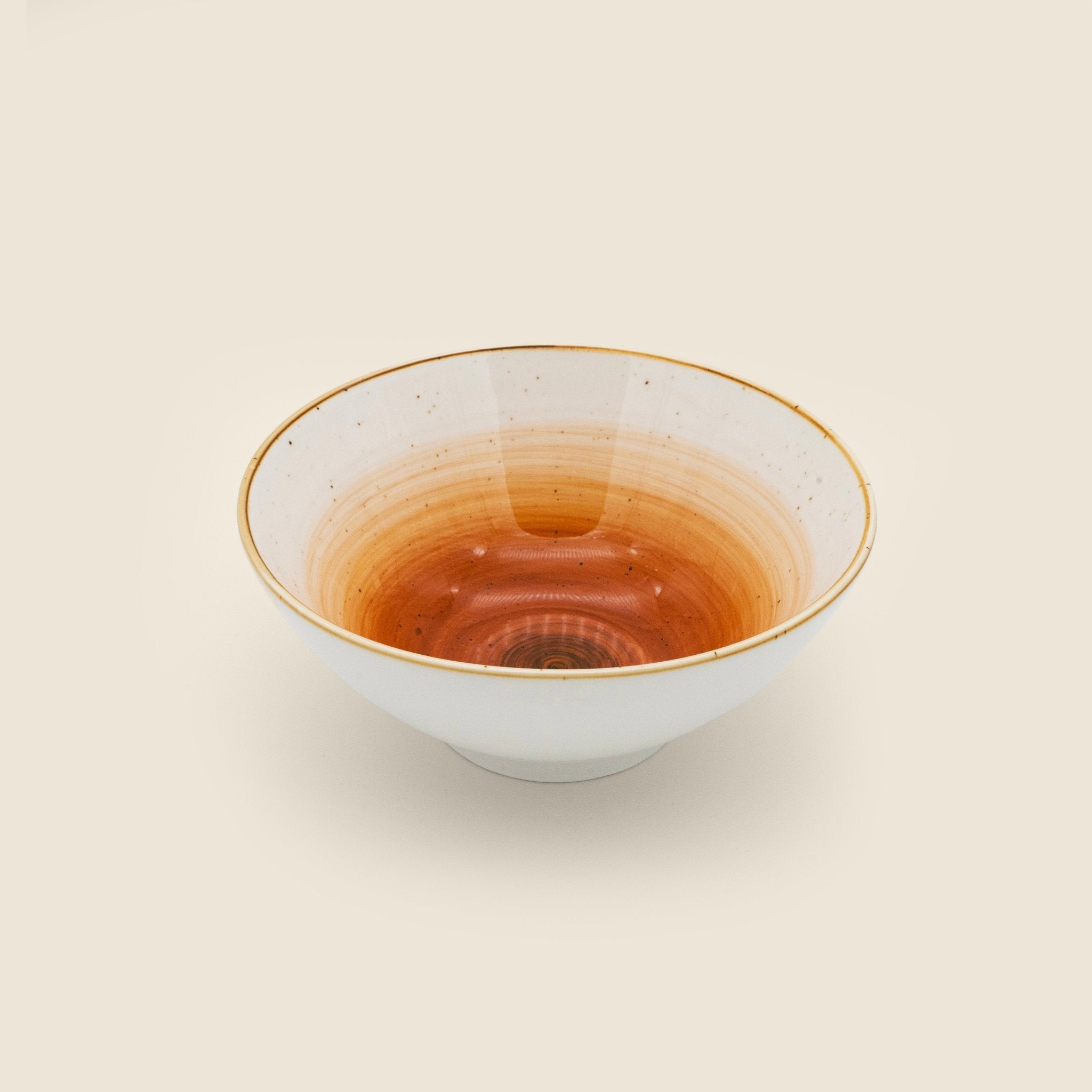 Bowl (17 cm) - Orange - ceramiio