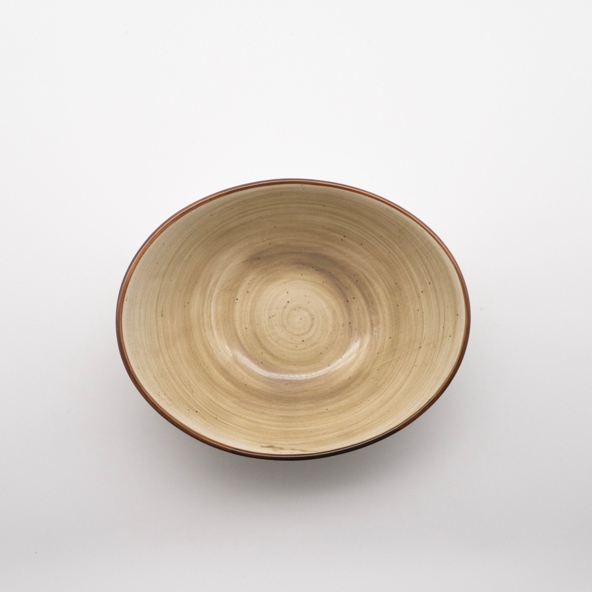 Bowl (18 cm) - Beige - ceramiio