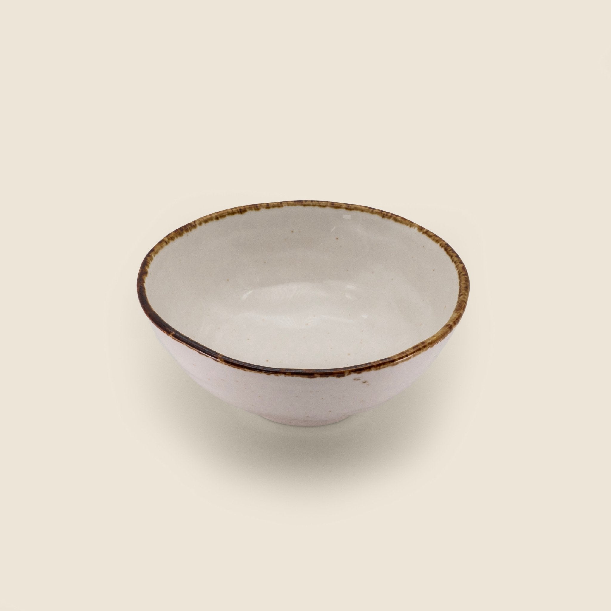 Bowl (17 cm) - Creme - ceramiio