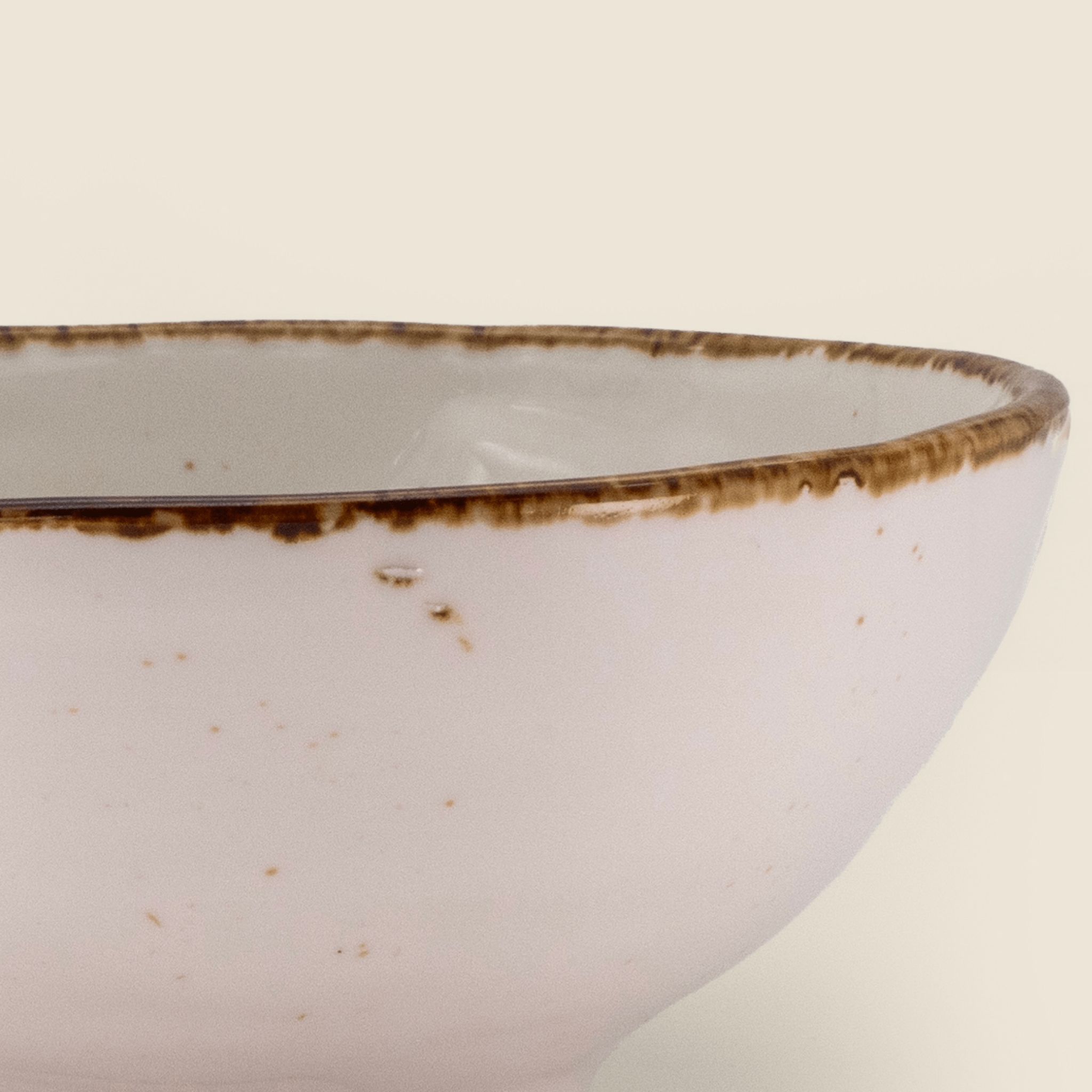 Bowl (17 cm) - Creme - ceramiio