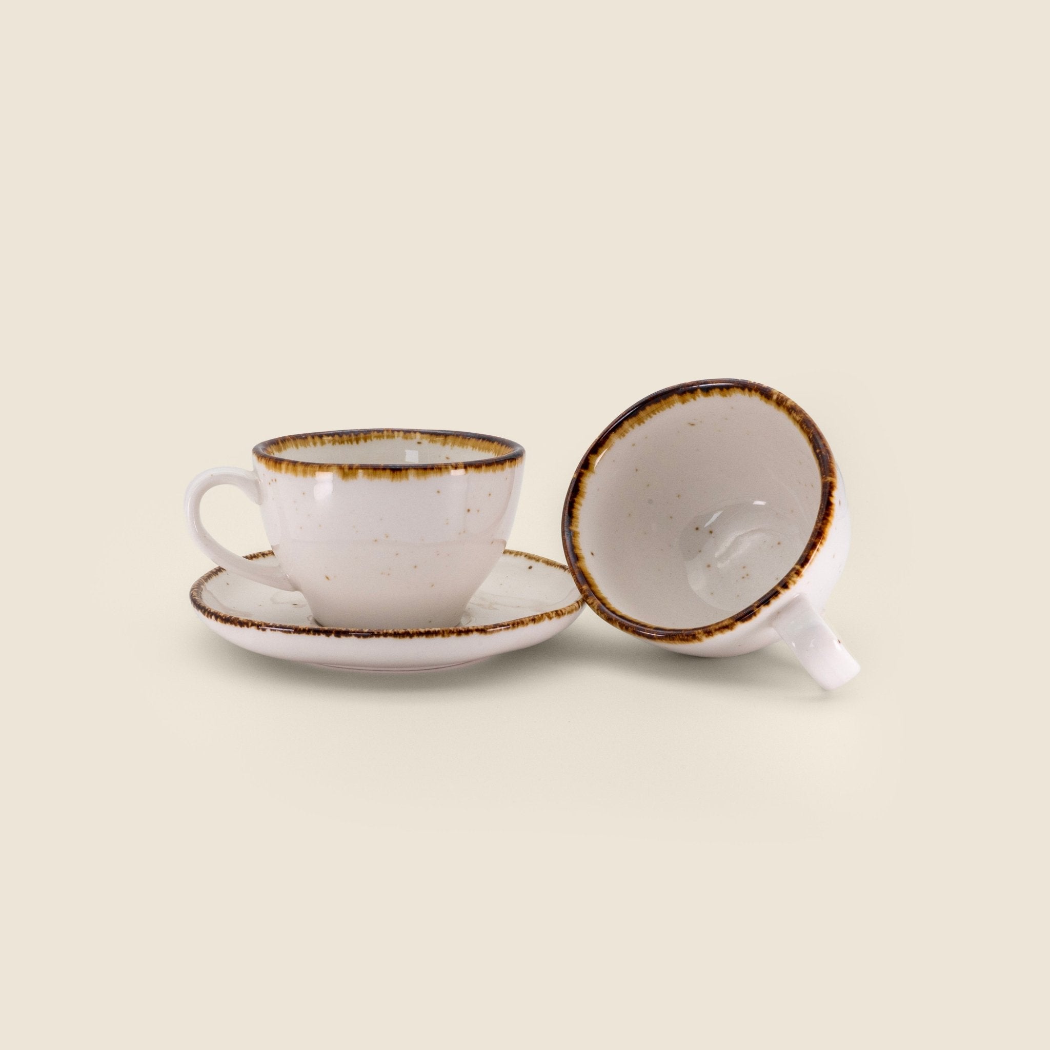 Espressotasse (8 cm) - Creme - ceramiio