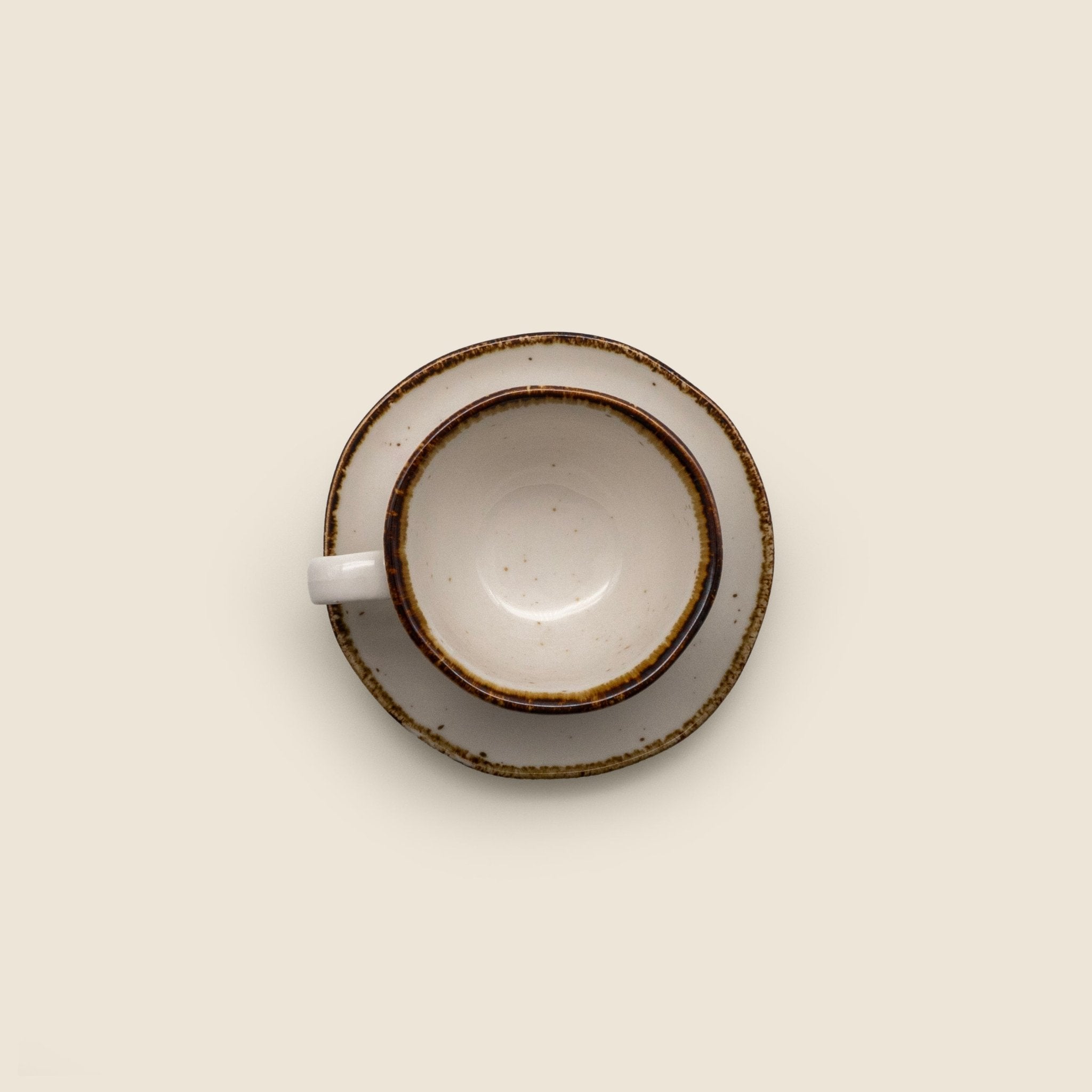 Espressotasse (8 cm) - Creme - ceramiio